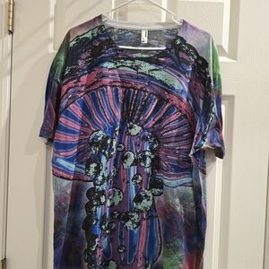 American Apparel Multicolor Short Sleeve Tee